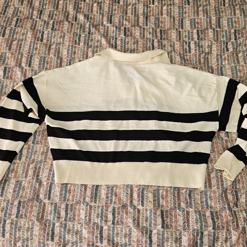 William Rast Cream Knit Sweater - Picture 6 of 7